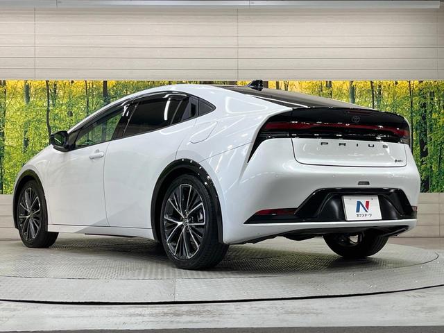 プリウス Z 純正12型ディスプレイオーディオ ガラスルーフ バックカメラ 禁煙車 電動リアゲート ハーフレザーシート 前席シートエアコン パワーシート コーナーセンサー スマートキー LEDヘッド(17枚目)
