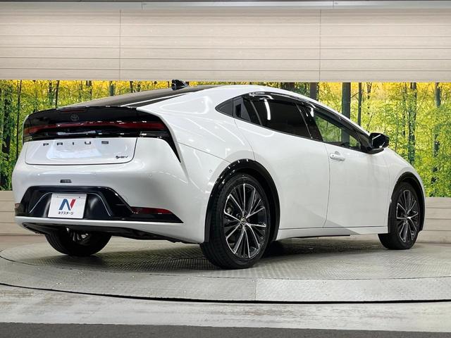 プリウス Z 純正12型ディスプレイオーディオ ガラスルーフ バックカメラ 禁煙車 電動リアゲート ハーフレザーシート 前席シートエアコン パワーシート コーナーセンサー スマートキー LEDヘッド(69枚目)
