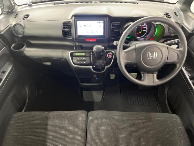 Ｎ－ＢＯＸ Ｇ　ＳＤナビ　バックカメラ　禁煙車　スマートキー　プッシュスタート　ＥＴＣ　オートエアコン　Ｂｌｕｅｔｏｏｔｈ　ＣＤ　ＤＶＤ再生　フルセグ　電動格納ドアミラー　シートリフター　ヘッドライトレベライザー（2枚目）
