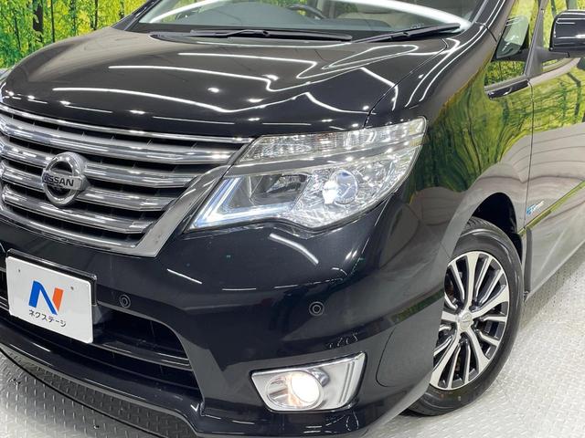 セレナ ハイウェイスターG S-ハイブリッド 純正8型ナビ 後席モニター 全周囲カメラ 両側電動スライドドア 衝突軽減装置 LEDヘッド クルコン ETC Bluetooth フルセグTV ドラレコ オートエアコン アイドリングストップ(13枚目)