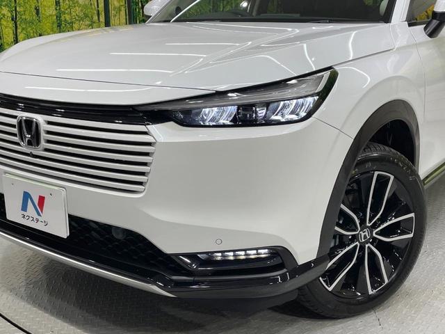 ヴェゼル e:HEV Z 純正9型ナビ 全周囲カメラ ブラインドスポットモニター レーダークルーズ ETC Bluetooth フルセグTV 衝突軽減装置 LEDヘッド 置くだけ充電 パドルシフト 電動リアゲート(12枚目)