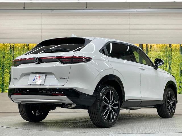 ヴェゼル e:HEV Z 純正9型ナビ 全周囲カメラ ブラインドスポットモニター レーダークルーズ ETC Bluetooth フルセグTV 衝突軽減装置 LEDヘッド 置くだけ充電 パドルシフト 電動リアゲート(17枚目)