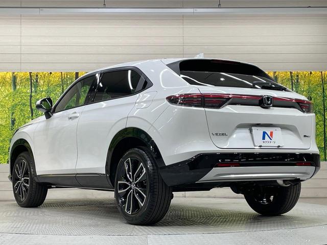 ヴェゼル e:HEV Z 純正9型ナビ 全周囲カメラ ブラインドスポットモニター レーダークルーズ ETC Bluetooth フルセグTV 衝突軽減装置 LEDヘッド 置くだけ充電 パドルシフト 電動リアゲート(71枚目)