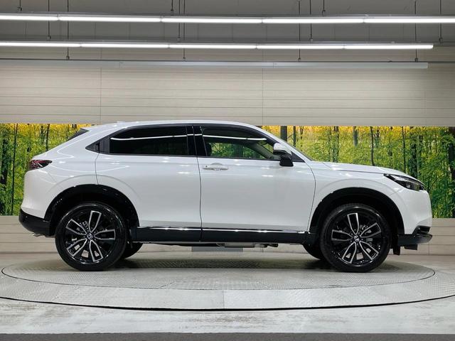 ヴェゼル e:HEV Z 純正9型ナビ 全周囲カメラ ブラインドスポットモニター レーダークルーズ ETC Bluetooth フルセグTV 衝突軽減装置 LEDヘッド 置くだけ充電 パドルシフト 電動リアゲート(73枚目)