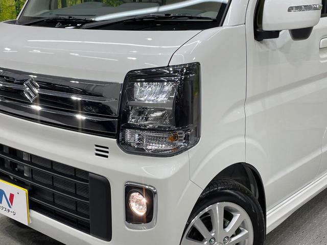 エブリイワゴン PZターボスペシャル ターボ 両側電動スライドドア 衝突軽減装置 オートエアコン シートヒーター LEDヘッド スマートキー プッシュスタート 電動格納ドアミラー オートライト 14インチアルミホイール(12枚目)