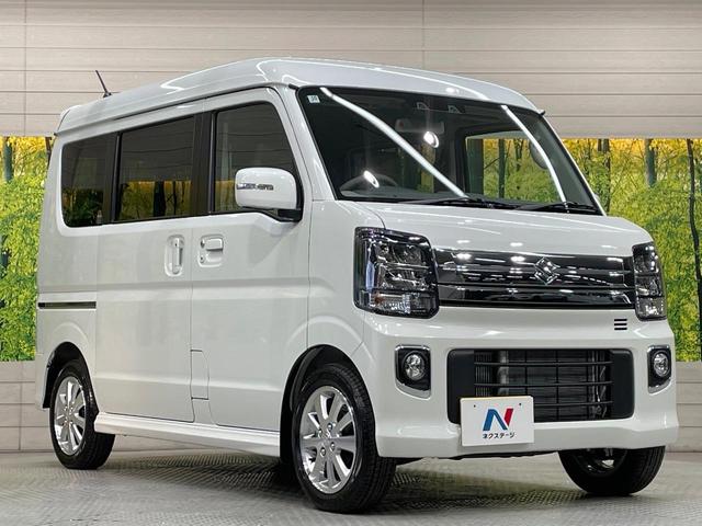 エブリイワゴン PZターボスペシャル ターボ 両側電動スライドドア 衝突軽減装置 オートエアコン シートヒーター LEDヘッド スマートキー プッシュスタート 電動格納ドアミラー オートライト 14インチアルミホイール(16枚目)