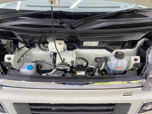 エブリイワゴン PZターボスペシャル ターボ 両側電動スライドドア 衝突軽減装置 オートエアコン シートヒーター LEDヘッド スマートキー プッシュスタート 電動格納ドアミラー オートライト 14インチアルミホイール(18枚目)