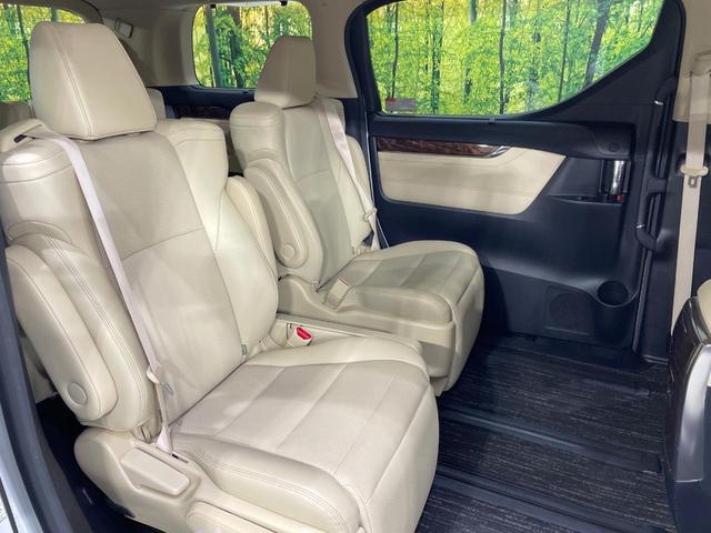 アルファード 2.5G BIGX11型ナビ 後席モニター バックカメラ レーダークルーズ 禁煙車 ハーフレザーシート 前席シートエアコン ドラレコ コーナーセンサー スマートキー LEDヘッド ビルトインETC(9枚目)