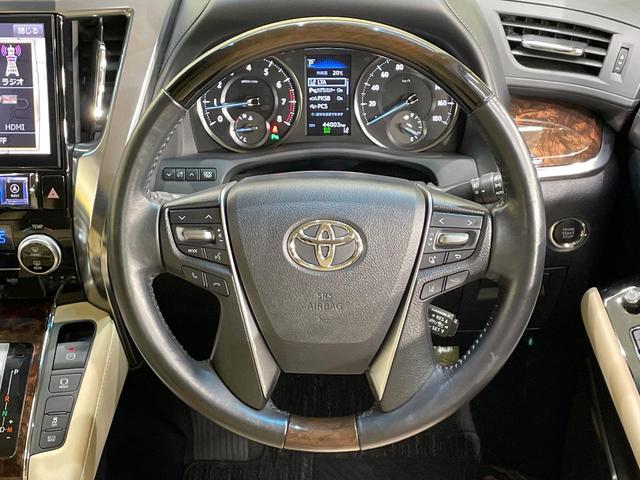 アルファード 2.5G BIGX11型ナビ 後席モニター バックカメラ レーダークルーズ 禁煙車 ハーフレザーシート 前席シートエアコン ドラレコ コーナーセンサー スマートキー LEDヘッド ビルトインETC(12枚目)