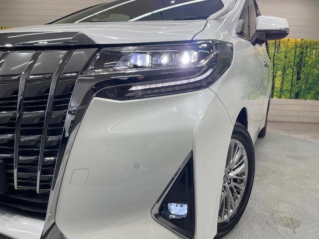 アルファード 2.5G BIGX11型ナビ 後席モニター バックカメラ レーダークルーズ 禁煙車 ハーフレザーシート 前席シートエアコン ドラレコ コーナーセンサー スマートキー LEDヘッド ビルトインETC(13枚目)