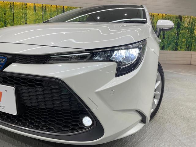 カローラツーリング ハイブリッド S 純正DA バックカメラ 衝突軽減 レーダークルーズ 禁煙車 ドラレコ コーナーセンサー スマートキー LEDヘッド LEDフォグ ビルトインETC オートライト オートエアコン Bluetooth(12枚目)