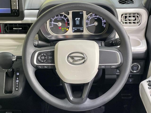 ムーヴキャンバス ストライプスＧ　届出済未使用車　両側電動ドア　純正ＳＤナビ　バックカメラ　衝突被害軽減システム　コーナーセンサー　スマートキー　ＬＥＤヘッド　オートライト　オートエアコン　Ｂｌｕｅｔｏｏｔｈ　ＣＤ　ＤＶＤ再生（11枚目）