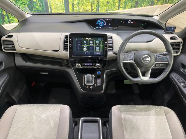 セレナ ｅ－パワー　ハイウェイスターＶ　両側電動ドア　純正１０型ナビ　後席モニター　バックカメラ　衝突軽減　プロパイロット　禁煙車　ドラレコ　コーナーセンサー　スマートキー　ＬＥＤヘッド　ＬＥＤフォグ　ビルトインＥＴＣ　オートハイビーム（2枚目）