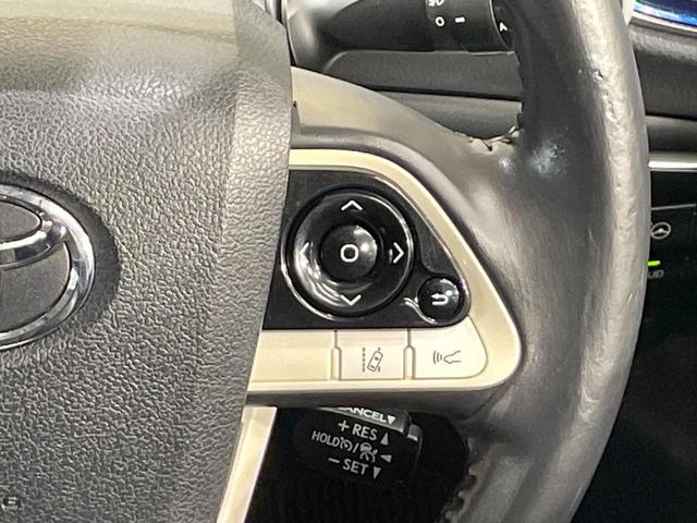 プリウス Ａツーリングセレクション　ＢＩＧＸ９型ナビ　バックカメラ　衝突軽減　レーダークルーズ　禁煙車　ハーフレザーシート　コーナーセンサー　スマートキー　シートヒーター　ＬＥＤヘッド　ビルトインＥＴＣ　オートハイビーム　オートライト（28枚目）
