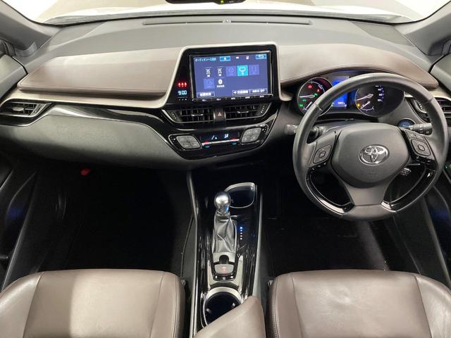 C-HR G LEDエディション 純正9型ナビ バックカメラ 衝突被害軽減システム 禁煙車 ハーフレザーシート コーナーセンサー スマートキー LEDヘッド ビルトインETC クルコン オートハイビーム オートライト オートエアコン(2枚目)