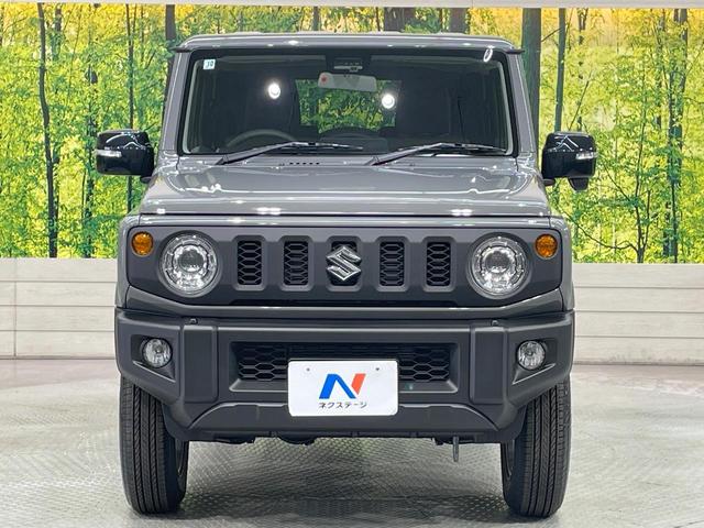 ジムニー ＸＣ　４ＷＤ　ターボ　届出済未使用車　衝突被害軽減システム　コーナーセンサー　スマートキー　ＬＥＤヘッド　クルコン　オートハイビーム　車線逸脱警報　オートライト　オートエアコン　純正１５インチアルミ（14枚目）