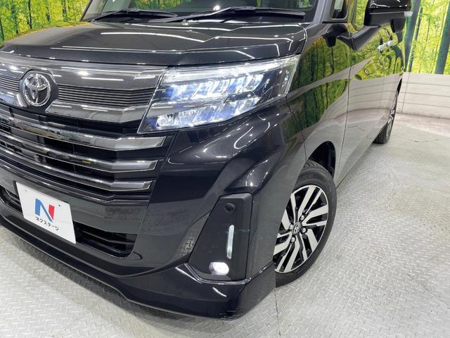 ルーミー カスタムG 純正ディスプレイオーディオ 両側電動ドア 全周囲カメラ 衝突被害軽減システム 禁煙車 コーナーセンサー スマートキー LEDヘッド オートハイビーム オートライト オートエアコン 純正15インチアルミ(12枚目)