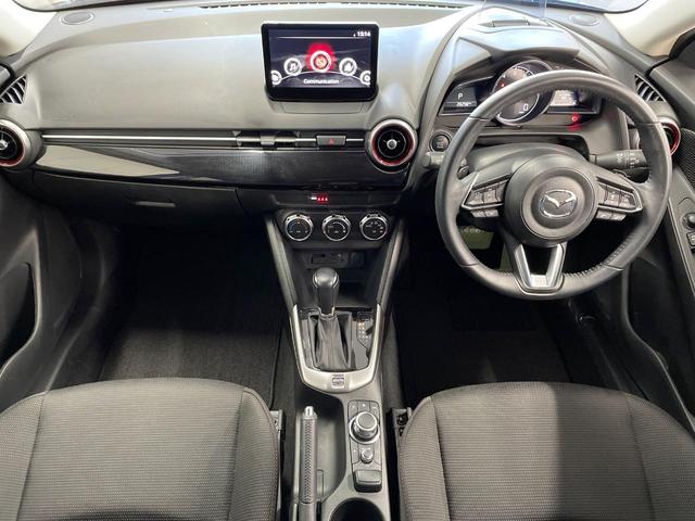 MAZDA2 15S ブラックトーンエディション 純正SDナビ バックカメラ 衝突軽減 レーダークルーズ 禁煙車 ドラレコ パドルシフト コーナーセンサー スマートキー LEDヘッドライト ビルトインETC オートライト オートエアコン 純正アルミ(2枚目)