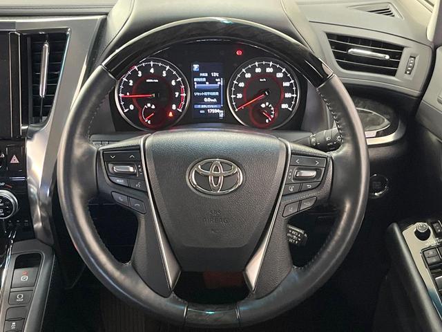 アルファード 2.5S Cパッケージ 純正ナビ サンルーフ 両側電動ドア バックカメラ 衝突被害軽減システム レーダークルーズ 禁煙車 電動リアゲート レザー調シート 前席シートエアコン コーナーセンサー スマートキー LEDヘッド(13枚目)