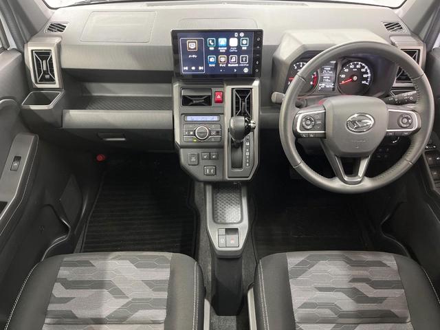 タフト Ｇターボ　ダーククロムベンチャー　タ―ボ　９型ＤＡ　衝突軽減装置　ガラスルーフ　ＬＥＤヘッド　アダプティブクルーズ　ドラレコ　ＥＴＣ　シートヒーター　フルセグＴＶ　バックカメラ　スマートキー　プッシュスタート　オートエアコン（2枚目）