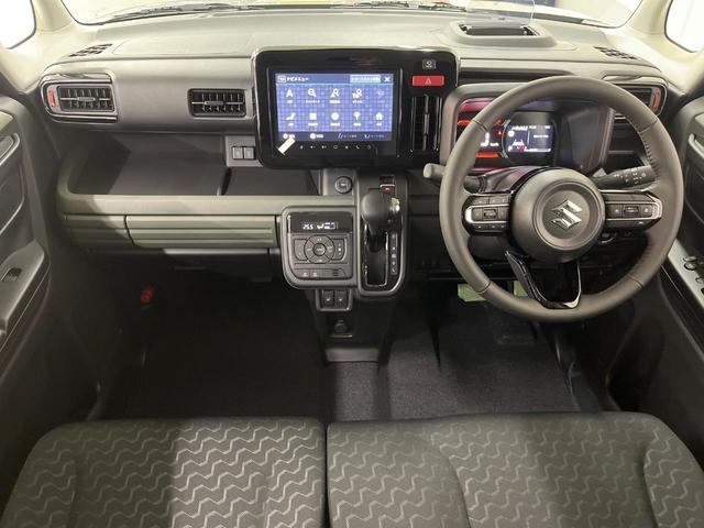 スペーシアギア ハイブリッドＸＺ　届出済未使用車　純正９型ナビ　両側電動ドア　全周囲カメラ　衝突軽減　コーナーセンサー　スマートキー　ＬＥＤヘッド　純正１４インチアルミ　オートハイビーム　車線逸脱警報　オートライト　オートエアコン（2枚目）