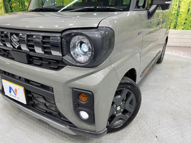 スペーシアギア ハイブリッドＸＺ　届出済未使用車　純正９型ナビ　両側電動ドア　全周囲カメラ　衝突軽減　コーナーセンサー　スマートキー　ＬＥＤヘッド　純正１４インチアルミ　オートハイビーム　車線逸脱警報　オートライト　オートエアコン（12枚目）