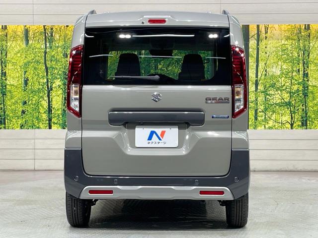 スペーシアギア ハイブリッドＸＺ　届出済未使用車　純正９型ナビ　両側電動ドア　全周囲カメラ　衝突軽減　コーナーセンサー　スマートキー　ＬＥＤヘッド　純正１４インチアルミ　オートハイビーム　車線逸脱警報　オートライト　オートエアコン（15枚目）