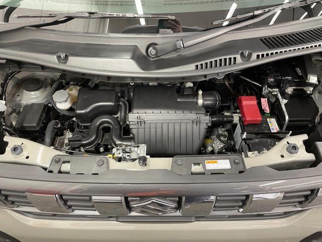 スペーシアギア ハイブリッドＸＺ　届出済未使用車　純正９型ナビ　両側電動ドア　全周囲カメラ　衝突軽減　コーナーセンサー　スマートキー　ＬＥＤヘッド　純正１４インチアルミ　オートハイビーム　車線逸脱警報　オートライト　オートエアコン（18枚目）