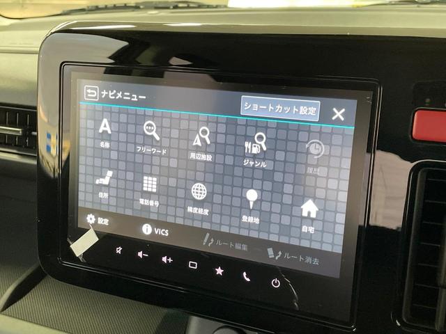 スペーシアギア ハイブリッドＸＺ　届出済未使用車　純正９型ナビ　両側電動ドア　全周囲カメラ　衝突軽減　コーナーセンサー　スマートキー　ＬＥＤヘッド　純正１４インチアルミ　オートハイビーム　車線逸脱警報　オートライト　オートエアコン（31枚目）