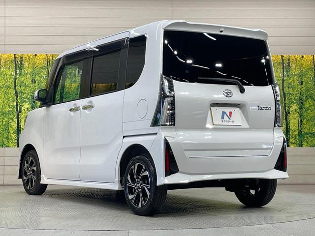 タント カスタムX 8型ナビ 両側電動ドア バックカメラ 衝突被害軽減システム 禁煙車 ドラレコ コーナーセンサー スマートキー HIDヘッド ビルトインETC 純正14インチアルミ 電動格納ミラー(17枚目)