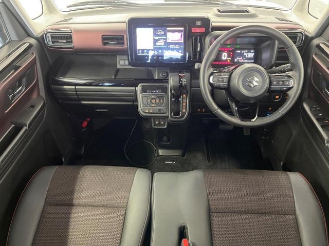 スペーシアカスタム ハイブリッドＸＳターボ　タ―ボ　メーカー９型ナビ　全周囲カメラ　ＥＴＣ　ドラレコ　サーキュレーター　衝突軽減装置　Ｂｌｕｅｔｏｏｔｈ　フルセグＴＶ　ＬＥＤヘッドライト　レーダークルーズ　スマートキー　プッシュスタート（2枚目）