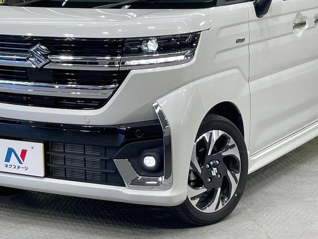 スペーシアカスタム ハイブリッドＸＳターボ　タ―ボ　メーカー９型ナビ　全周囲カメラ　ＥＴＣ　ドラレコ　サーキュレーター　衝突軽減装置　Ｂｌｕｅｔｏｏｔｈ　フルセグＴＶ　ＬＥＤヘッドライト　レーダークルーズ　スマートキー　プッシュスタート（12枚目）