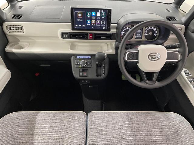 ムーヴキャンバス ストライプスＧ　届出済未使用車　純正９型ＤＡ　両側電動ドア　バックカメラ　衝突被害軽減システム　コーナーセンサー　スマートキー　ＬＥＤヘッド　オートライト　オートエアコン　Ｂｌｕｅｔｏｏｔｈ　フルセグ（2枚目）