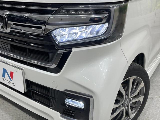 N-BOXカスタム L 純正ナビ 電動スライドドア バックカメラ 衝突軽減 レーダークルーズ 禁煙車 ドラレコ コーナーセンサー スマートキー LEDヘッド ビルトインETC 純正14インチアルミ オートライト(12枚目)