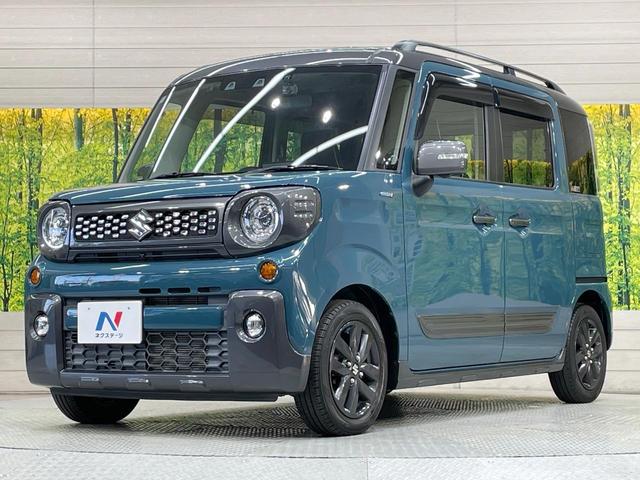 スペーシアギア ハイブリッドＸＺ　純正９型ナビ　両側電動ドア　全周囲カメラ　衝突軽減　レーダークルーズ　禁煙車　ドラレコ　コーナーセンサー　スマートキー　ＬＥＤヘッド　ルーフレール　ビルトインＥＴＣ　純正１４インチアルミ　オートライト（71枚目）