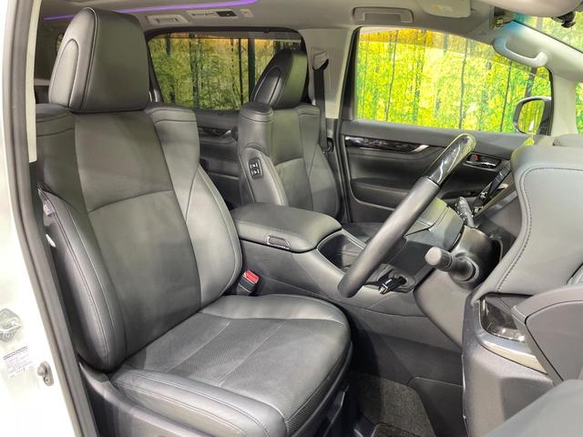 アルファード ２．５Ｓ　Ｃパッケージ　純正９型ＤＡ　サンルーフ　両側電動ドア　後席モニター　バックカメラ　レーダークルーズ　禁煙車　電動リアゲート　ハーフレザーシート　前席シートエアコン　ドラレコ　コーナーセンサー　スマートキー（8枚目）