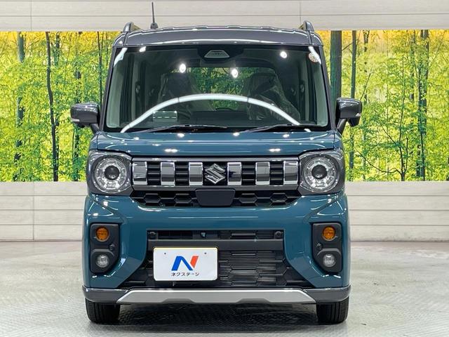 スペーシアギア ハイブリッドＸＺ　届出済未使用車　純正９型ナビ　両側電動ドア　全周囲カメラ　衝突軽減　レーダークルーズ　コーナーセンサー　スマートキー　ＬＥＤヘッド　純正１４インチアルミ　オートハイビーム　オートライト　オートエアコン（14枚目）