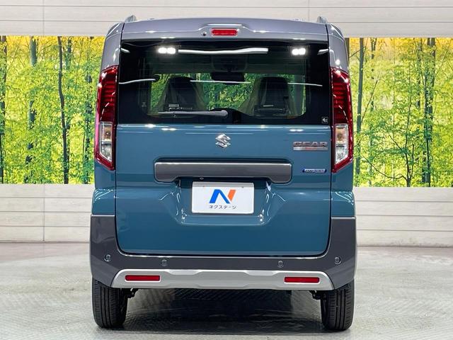 スペーシアギア ハイブリッドＸＺ　届出済未使用車　純正９型ナビ　両側電動ドア　全周囲カメラ　衝突軽減　レーダークルーズ　コーナーセンサー　スマートキー　ＬＥＤヘッド　純正１４インチアルミ　オートハイビーム　オートライト　オートエアコン（15枚目）