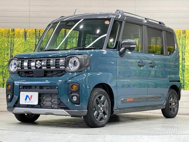 スペーシアギア ハイブリッドＸＺ　届出済未使用車　純正９型ナビ　両側電動ドア　全周囲カメラ　衝突軽減　レーダークルーズ　コーナーセンサー　スマートキー　ＬＥＤヘッド　純正１４インチアルミ　オートハイビーム　オートライト　オートエアコン（70枚目）