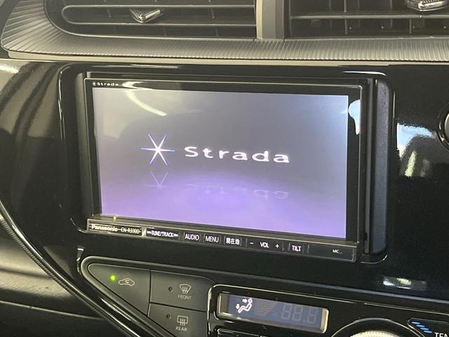 アクア Ｓスタイルブラック　ＳＤナビ　ＥＴＣ　ドラレコ　バックカメラ　スマートキー　プッシュスタート　衝突軽減装置　オートエアコン　フルセグＴＶ　Ｂｌｕｅｔｏｏｔｈ　電動格納ドアミラー　プライバシーガラス　横滑り防止装置（3枚目）