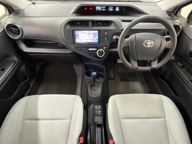 アクア Ｌ　ＳＤナビ　衝突軽減装置　バックカメラ　ドラレコ　Ｂｌｕｅｔｏｏｔｈ　ＬＥＤヘッドライト　キーレスエントリー　電動格納ドアミラー　横滑り防止装置（2枚目）