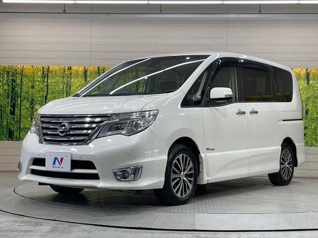 セレナ ハイウェイスター　Ｖセレ＋セーフティＩＩ　ＳＨＶ　ＳＤナビ　全周囲カメラ　両側電動スライド　衝突軽減装置　ＨＩＤヘッド　クルーズコントロール　オートエアコン　シートリフター　サンシェード　リアオートエアコン　アイドリングストップ　電動格納ドアミラー（62枚目）