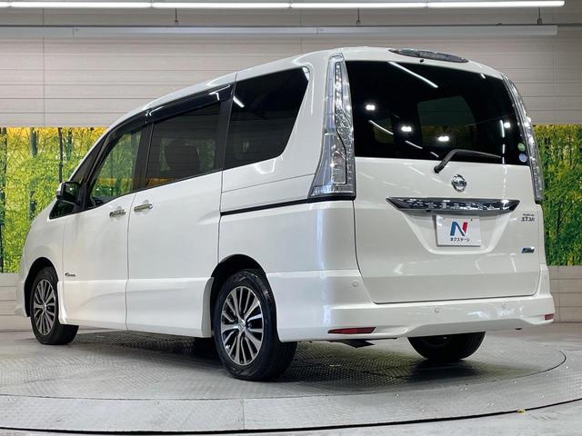 セレナ ハイウェイスター　Ｖセレ＋セーフティＩＩ　ＳＨＶ　ＳＤナビ　全周囲カメラ　両側電動スライド　衝突軽減装置　ＨＩＤヘッド　クルーズコントロール　オートエアコン　シートリフター　サンシェード　リアオートエアコン　アイドリングストップ　電動格納ドアミラー（63枚目）