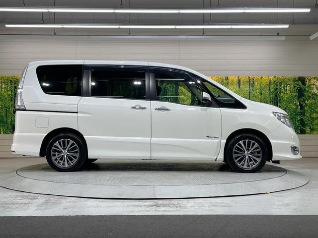 セレナ ハイウェイスター　Ｖセレ＋セーフティＩＩ　ＳＨＶ　ＳＤナビ　全周囲カメラ　両側電動スライド　衝突軽減装置　ＨＩＤヘッド　クルーズコントロール　オートエアコン　シートリフター　サンシェード　リアオートエアコン　アイドリングストップ　電動格納ドアミラー（65枚目）