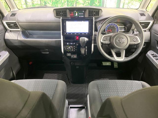 ルーミー カスタムＧ　純正９型ナビ　両側電動ドア　バックカメラ　レーダークルーズ　禁煙車　コーナーセンサー　スマートキー　ＬＥＤヘッド　ビルトインＥＴＣ　純正１４インチアルミ　オートハイビーム　車線逸脱警報（2枚目）