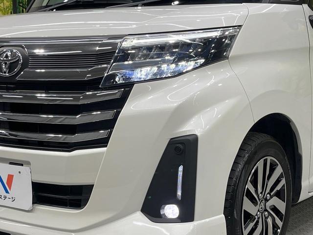 ルーミー カスタムＧ　純正９型ナビ　両側電動ドア　バックカメラ　レーダークルーズ　禁煙車　コーナーセンサー　スマートキー　ＬＥＤヘッド　ビルトインＥＴＣ　純正１４インチアルミ　オートハイビーム　車線逸脱警報（12枚目）