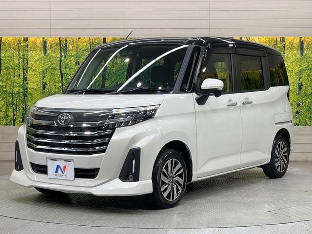 ルーミー カスタムＧ　純正９型ナビ　両側電動ドア　バックカメラ　レーダークルーズ　禁煙車　コーナーセンサー　スマートキー　ＬＥＤヘッド　ビルトインＥＴＣ　純正１４インチアルミ　オートハイビーム　車線逸脱警報（16枚目）