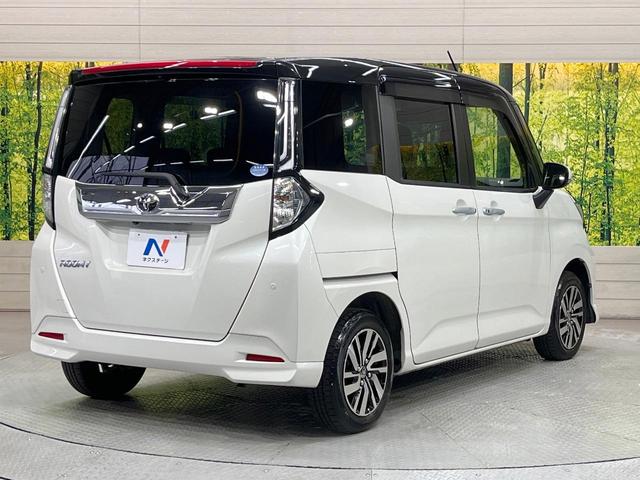 ルーミー カスタムＧ　純正９型ナビ　両側電動ドア　バックカメラ　レーダークルーズ　禁煙車　コーナーセンサー　スマートキー　ＬＥＤヘッド　ビルトインＥＴＣ　純正１４インチアルミ　オートハイビーム　車線逸脱警報（24枚目）