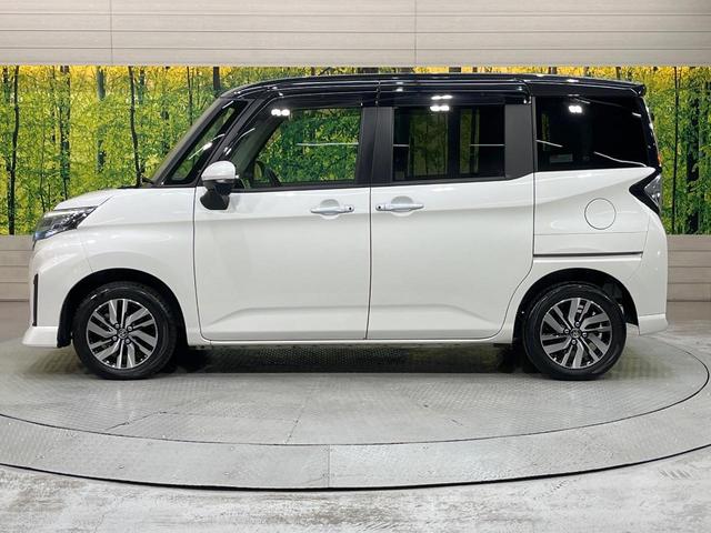 ルーミー カスタムＧ　純正９型ナビ　両側電動ドア　バックカメラ　レーダークルーズ　禁煙車　コーナーセンサー　スマートキー　ＬＥＤヘッド　ビルトインＥＴＣ　純正１４インチアルミ　オートハイビーム　車線逸脱警報（25枚目）