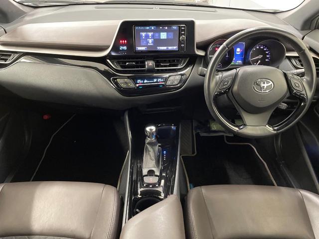 C-HR G LEDエディション 純正ナビ バックカメラ レーダークルーズ 禁煙車 ハーフレザーシート コーナーセンサー スマートキー LEDヘッド ビルトインETC 純正18インチアルミ オートハイビーム 車線逸脱警報(2枚目)